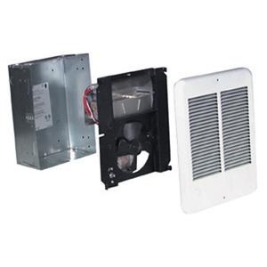 Fan-Forced Zonal Wall Heater - Wall, 240/208, 2000/1500/1000/500,1500/1125/750/375, 8.3/6.3/4.2/2.1,7.2/5.4/3.6/1.8, 6824/5118/3412/1706,5118/3838/2560/1280