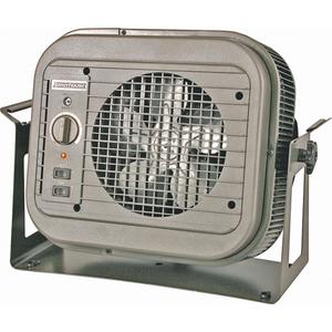 Portable Unit Heater - Fan, Electric, 240, 5000/3333, 17,060/11,372, 21/14