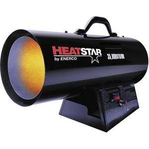Contractor Series Forced Air Heater - Fan, Propane, 35000 BTU/H, 35000, 115 V, 800