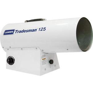 Tradesman® Forced Air Heater - Contractor, Propane, 70,000 BTU/H, 125,000 BTU/H, 115 V