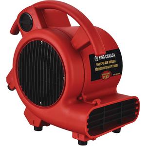 Air Mover - Axial, 550 CFM, Non-Explosion Proof, Plastic, 1.0 Amp., 1780 RPM, 120V, 1 phase, 60 Hz