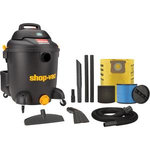 SVX2 Shop Vacuum - Wet-Dry, Polycarbonate, 12 US Gal. (45.4 Litres), 5.5 HP, 1-Stage, 105 CFM, 70", 325 W, 120 V 60 Hz 11.6 Amps, 20'