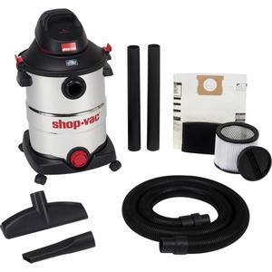 SVX2 Shop Vacuum - Wet-Dry, Stainless Steel, 12 US Gal. (45.4 Litres), 5.5 HP, 140 CFM, 1.5", 12', 18'