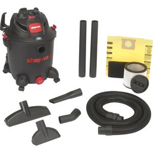 SVX2 Utility Shop Vacuum - Wet-Dry, Plastic, 12 US Gal. (45.4 Litres), 5.5 HP, 140 CFM, 70", 2.5", 8', 120 V, 60 Hz, 11.6 Amps
