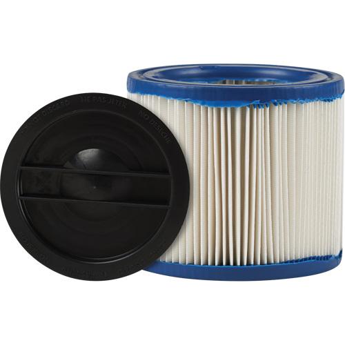 CleanStream® Gore® Small Wet/Dry Vacuum Filter - 1 - 6 US gal., Cartridge/Hepa, 5", 5.75"
