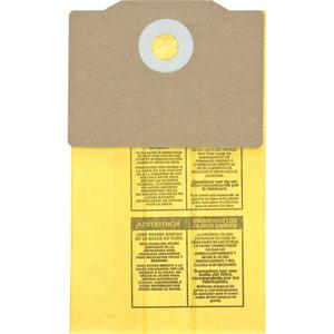 Genuine Back Pack Vacuum Collection Filter Bags - 1.75 US gal.