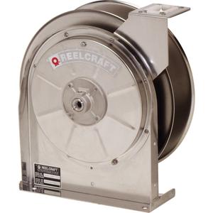 Hose Reel - Single Hose, 14-3/8", 6-1/8", 14-1/4", 3/8" Dia. x 35' L, Spring, 3/8", 35, 500