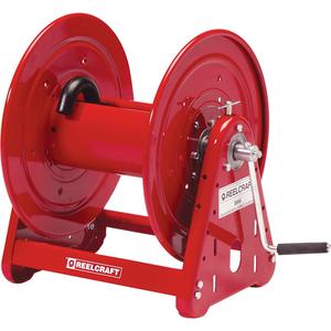Hose Reels - Single Hose, 20-1/4", 25-3/4", 17-3/4", 1/2" Dia. x 200' L, Manual, 1/2", 200, 1000
