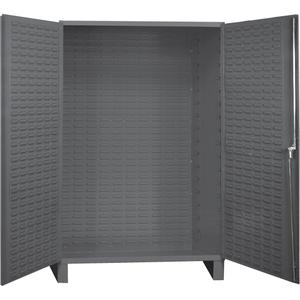 Jumbo Security Storage Cabinets - 78", 48", 24", 0, Grey textured powder paint, 14 Ga. Steel