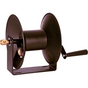 Manual Rewind Reel - Single Hose, 11-1/2", 16-3/4", 10-1/2", 3/8" Dia. x 50' L, 3/8", 3/8", 3/8", 50'