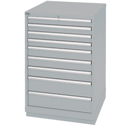 Drawer Cabinets - 41-3/4", 28-1/4", 28-1/2", 9, Grey, Steel, 154, Other colours available upon request