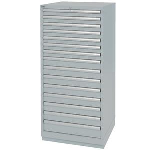 Drawer Cabinets - 59-1/2", 28-1/4", 28-1/2", 15, Grey, Steel, Other colours available upon request, 300