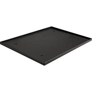 Locker Base Insert - 10" x 18", Black, Plastic, 16.125", 9.875", 0.5"