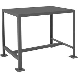 MT Workbench - 39-1/4", 26-3/4", 30-3/16", Steel, 2000 lbs., 1, 14, 24" x 36", Grey