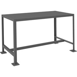 MT Workbench - 51-1/4", 26-3/4", 30-3/16", Steel, 2000 lbs., 1, 14, 24" x 48", Grey
