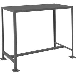MT Workbench - 51-1/4", 26-3/4", 42-3/16", Steel, 2000 lbs., 1, 14, 24" x 48", Grey