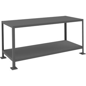 MT Workbench - 63-1/4", 26-3/4", 30-3/16", Steel, 2000 lbs., 2, 22-1/4", 14, 24" x 60"