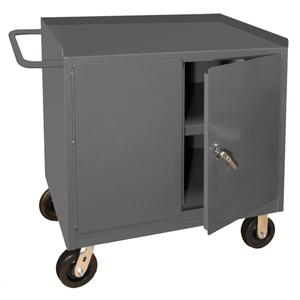 Mobile Workbench Cabinet - Steel, Dual Cabinet, 36" W x 24" D x 40-1/2" H, 102 lbs.