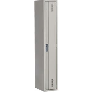 Concorde™ Heavy-Duty Lockers - 1, 1, 2, 3, 12", 18", 72", 65-1/2", 10", Grey, Steel, Basic, Welded (Assembled), Non-Perforated, 18", 12"L x 18"D x 72"H