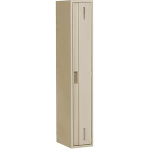 Concorde™ Heavy-Duty Lockers - 1, 1, 2, 3, 12", 18", 72", 65-1/2", 10", Beige, Steel, Basic, Welded (Assembled), Non-Perforated, 18", 12"L x 18"D x 72"H