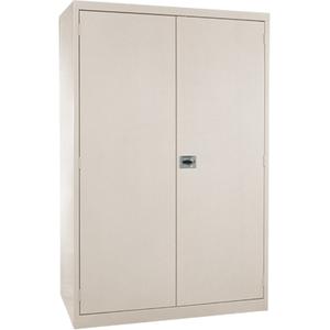 Deep Hi-Boy Storage Cabinet - 72", 36", 24", 4, Beige, Steel, 150 lbs., Welded (Assembled)