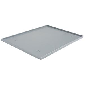 Locker Base Insert - 10" x 18", Dark Grey, Plastic, 16.125", 9.875", 0.5"