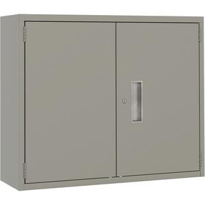 Wall Mounted Cabinet - 30", 36", 12", 2, Grey, Steel, 200 lbs., Welded (Assembled), 20, 22, 20, 20
