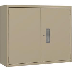 Wall Mounted Cabinet - 30", 36", 12", 2, Beige, Steel, 200 lbs., Welded (Assembled), 20, 22, 20, 20