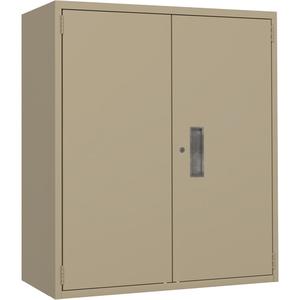 Lo-Boy Storage Cabinet - 40", 36", 18", 2, Beige, Steel, 150 lbs., Welded (Assembled), 20, 20, 20, 20