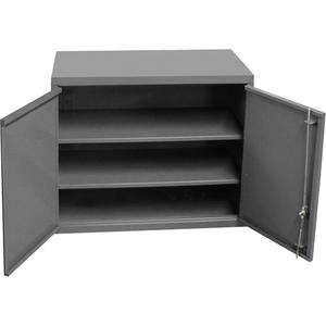 Wall-Mounted Cabinet - 27", 13-11/16", 35-7/8", 2, Grey, Steel, 150 lbs., Welded (Assembled)