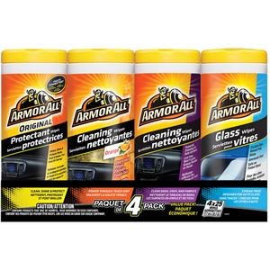 Interior Vehicle Wipes Multipack - Package, 4 Containers, 115