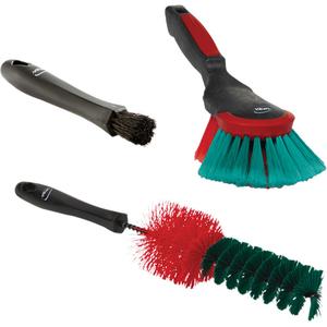 Transport Line Interior and Exterior Vehicle Brush Set - Assorted, Assorted, Assorted, 3