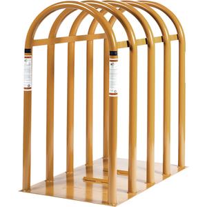 T109 5-Bar Magnum Tire Inflation Cage - 41-1/2", 24-1/2", 48" x 30"