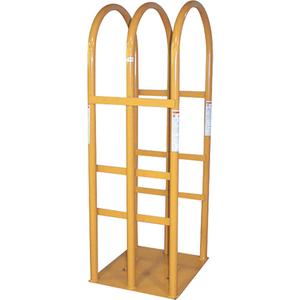 T104 3-Bar Earthmover Tire Inflation Cage - 65", 24", 30" x 27"