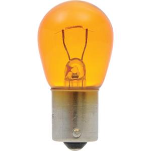 1156A Basic Mini Automotive Bulb - 12 W, Incandescent, Amber, 12 V