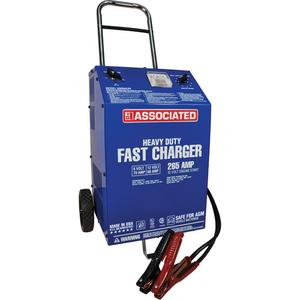 6/12 Volt Heavy-Duty Fast Wheeled Charger - 265 Amp, 70/60 Amps, 120 Minutes, 2 Years (Bumper-to-Bumper), 5 Year Limited (Transformer & Rectifier)
