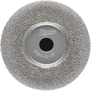 2-1/2" Flared Contour Buffing Wheel for M12 Fuel™ Low Speed Tire Buffer - 3/8", Fine (170)