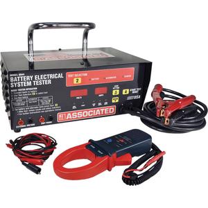Automatic Battery & Electrical System Tester - Analogue, 1 Year Limited, Digital LCD 0‐999A, Digital LCD 0‐45.0V DC, 8’ 4 AWG