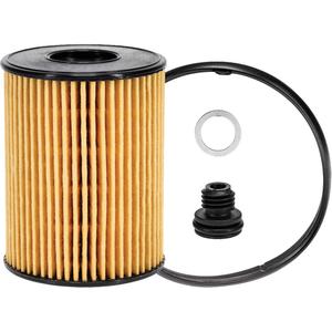 P40164 Lube Oil Filter Element - 2-9/16", 3-3/8", 1-1/32", Hyundai Santa Cruz, Santa Fe, Sonata, Tucson; Kia K5, Sorento, Sportage Automotive