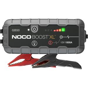 GB50 Boost® XL™ Jump Starter - GB50 Lithium Battery Jump Starter; Heavy-Duty Precision Battery Clamps; USB-C to USB-C Cable; Microfiber Storage Bag; Safety & Warranty Information, 1500 Amps (Peak)