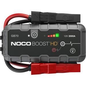 GB70 Boost® HD™ Jump Starter - GB70 Lithium Battery Jump Starter; XGC 12V Male Adapter XGC; 12V Female Adapter; XGC Extension Cable; USB-C to USB-C Cable; Microfiber Storage Bag; Safety & Warranty Information