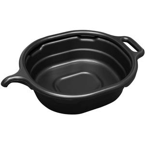 Black Oval Drain Pan - 4.5 US Gal.