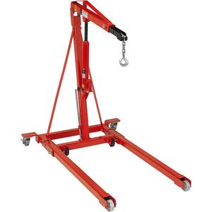 Folding Engine Crane - 2500 lbs. (1.25 tons), 0", 88", 74.5", 51.75"