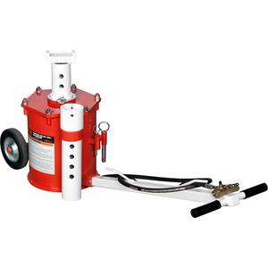 Portable Air Lift Jack - 10 Ton(s), 17-3/4", 49-3/8", 11.5", 58", 13.625", 17.75"