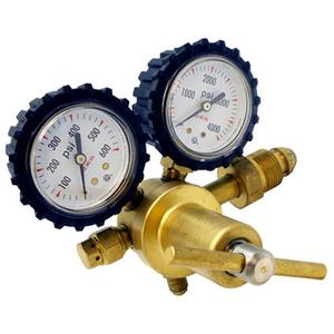 Pro-Set® Nitrogen Regulator with Protective Gauges - 0-400 PSI