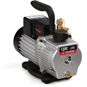 Pro-Set® Vacuum Pump - 1, 4 CFM, 0.3 HP, 120 V/110 V/220 V, 16 oz. (470 ml), 1/4" SAE, 3/8" SAE, 1/2" ACME