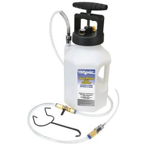 1-Gallon Fluid Dispensing System - 5', 1.2 gal. (5 l) Fluid Reservoir; Reservoir Lid with Integrated Manual Pump; Pressure Gauge; Pressure Relief Valve; 5' Fluid Dispensing Hose with Flow Control & Auto-Shutoff Valves; Fluid Dispensing Wand; Hanging Hook; User Manual
