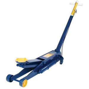 Long Chassis Service Jack - 4 Ton(s), 5", 25-3/4", Air Hydraulic, 49", 15", 233 lbs.