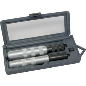 Valve Keeper Remover & Installer Kit - 36380 Handle Assembly; 36740 Metric Handle Assembly; 36340 Valve Installer; 36440 Metric Installer; 36330 Mercedes Benz Bushing; 36290 Case