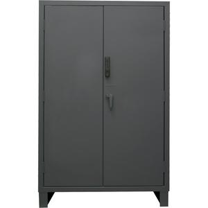Heavy-Duty Electronic Access Cabinet - 78", 48", 24", 4, Grey, Steel